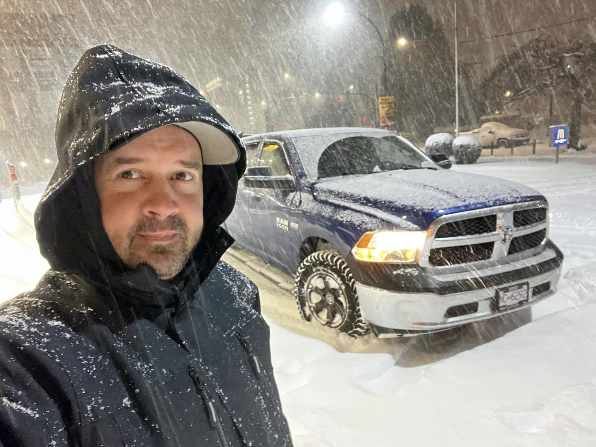 100+ volunteer drivers across Vancouver Island battle snow and ice to